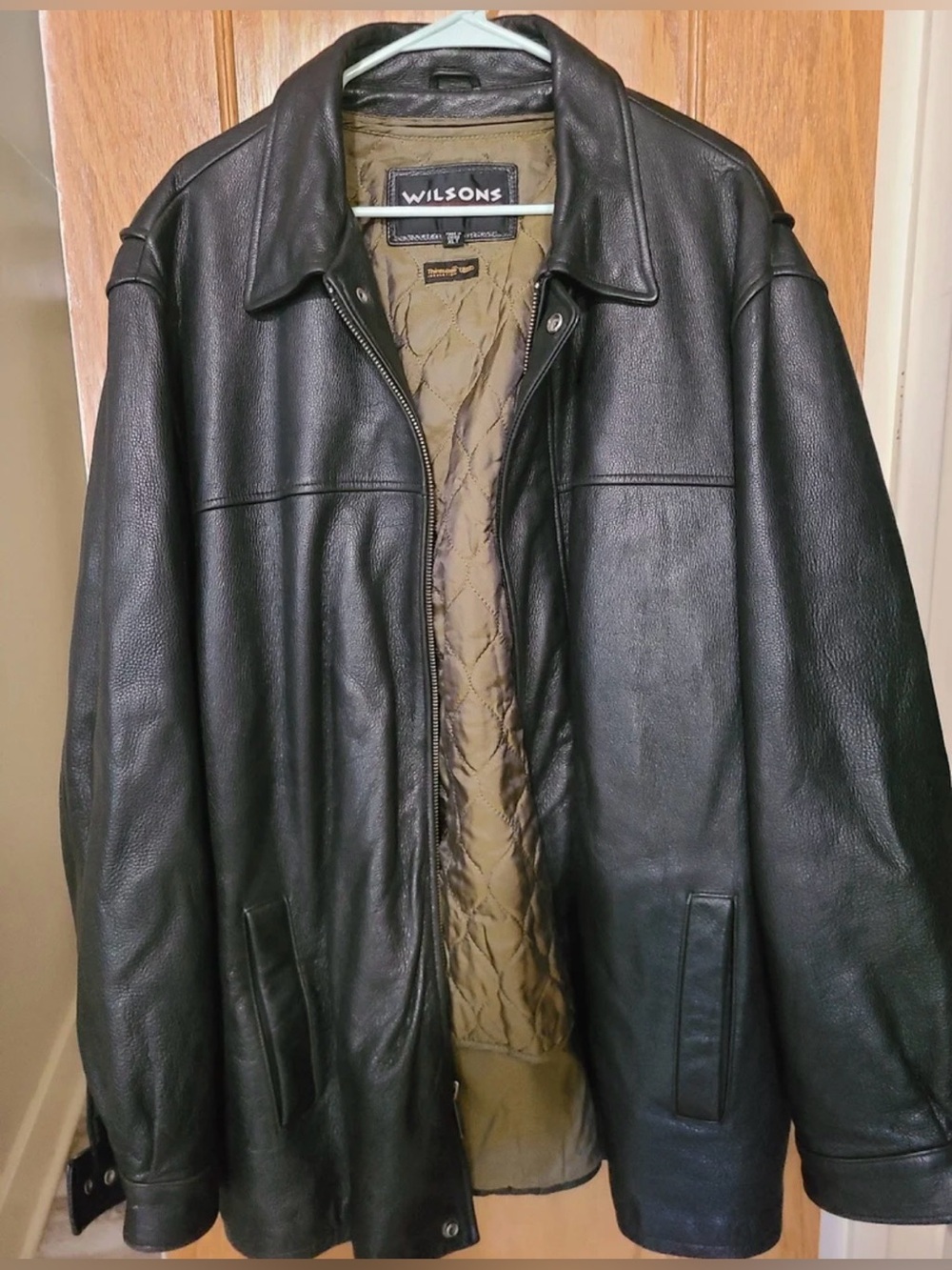 Wilsons Leather Coat with Thinsulate XLT